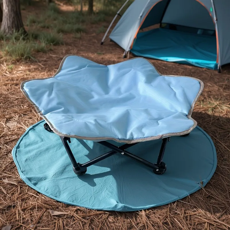 Cama Plegable con Forma de Flor para Gatos y Perros – Interior y Exterior - imagen 4
