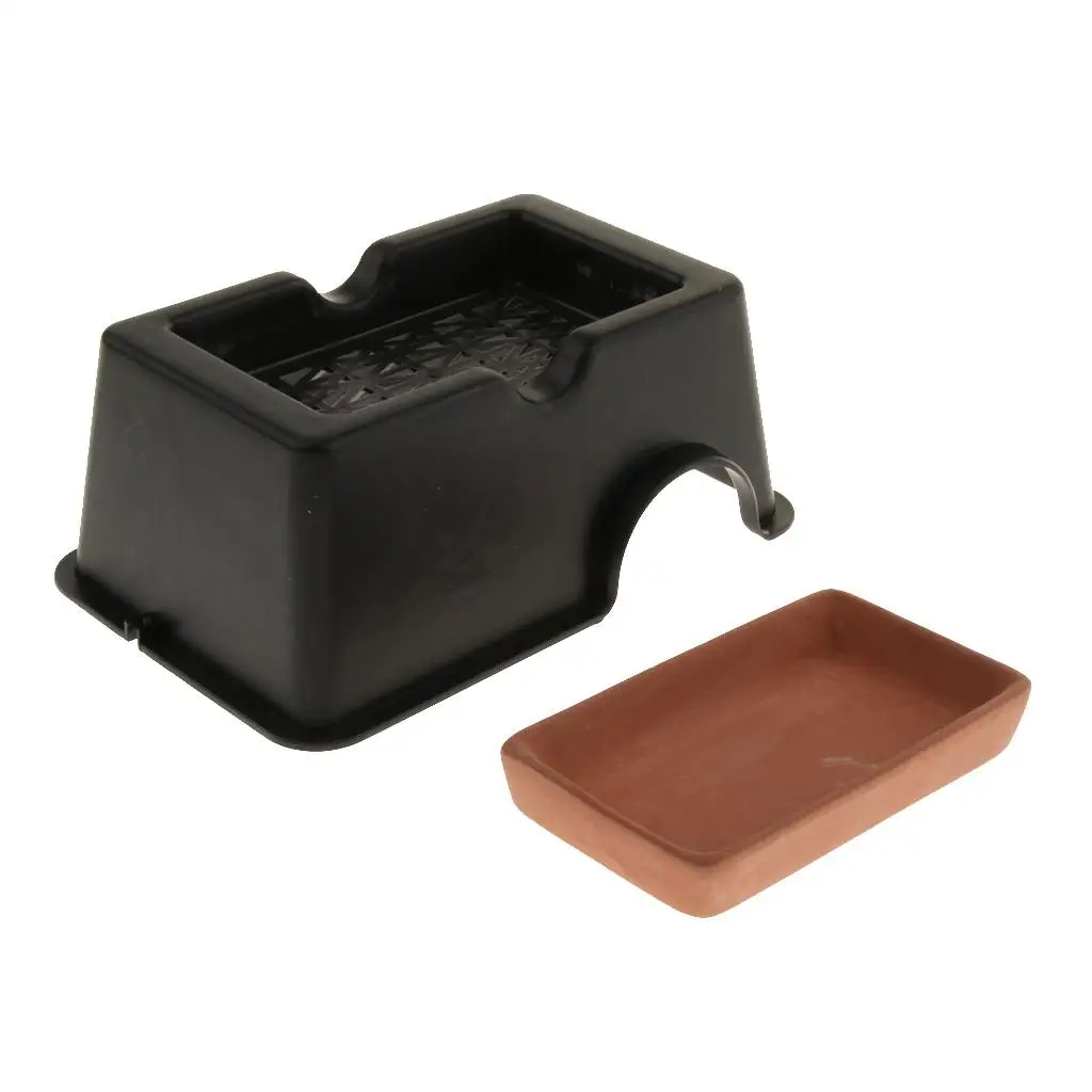 Pet Reptile Hide Cave Snake Habitat Increase Humidity Pet Supplies