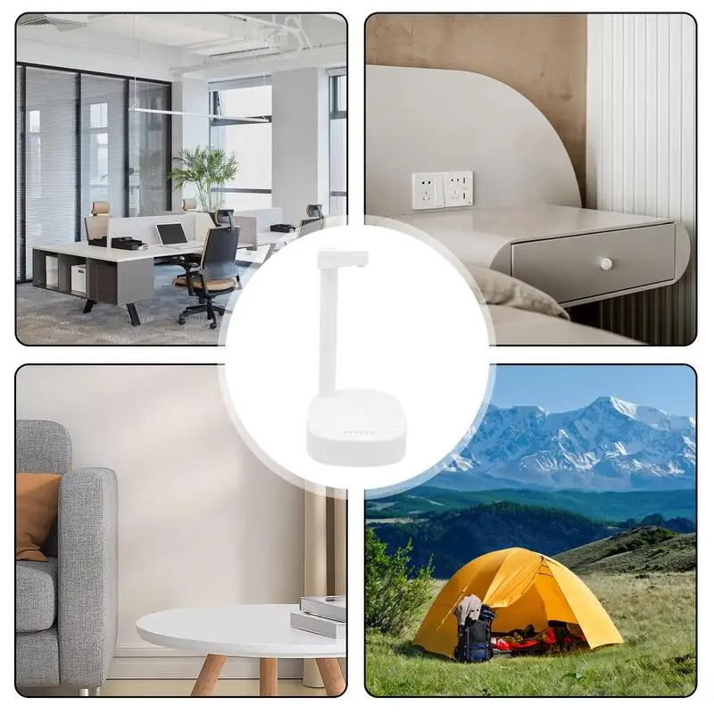 Bomba de agua para escritorio, dispensador de agua potable con 7 salidas de agua, ideal para acampar, escritorio de computadora, sala de reuniones, mesa de centro - imagen 4