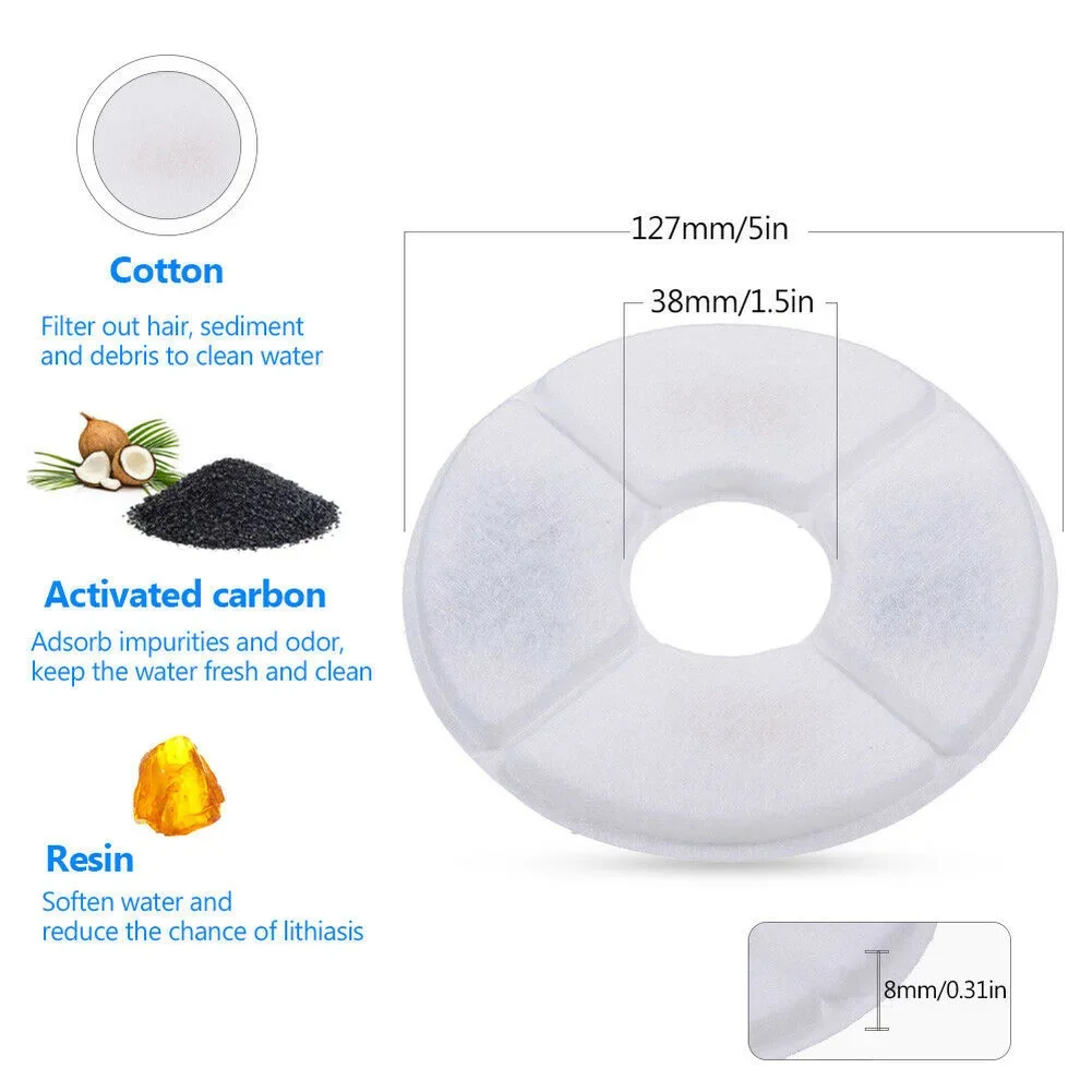 Filtros de carbón activado para fuentes de mascotas - imagen 3