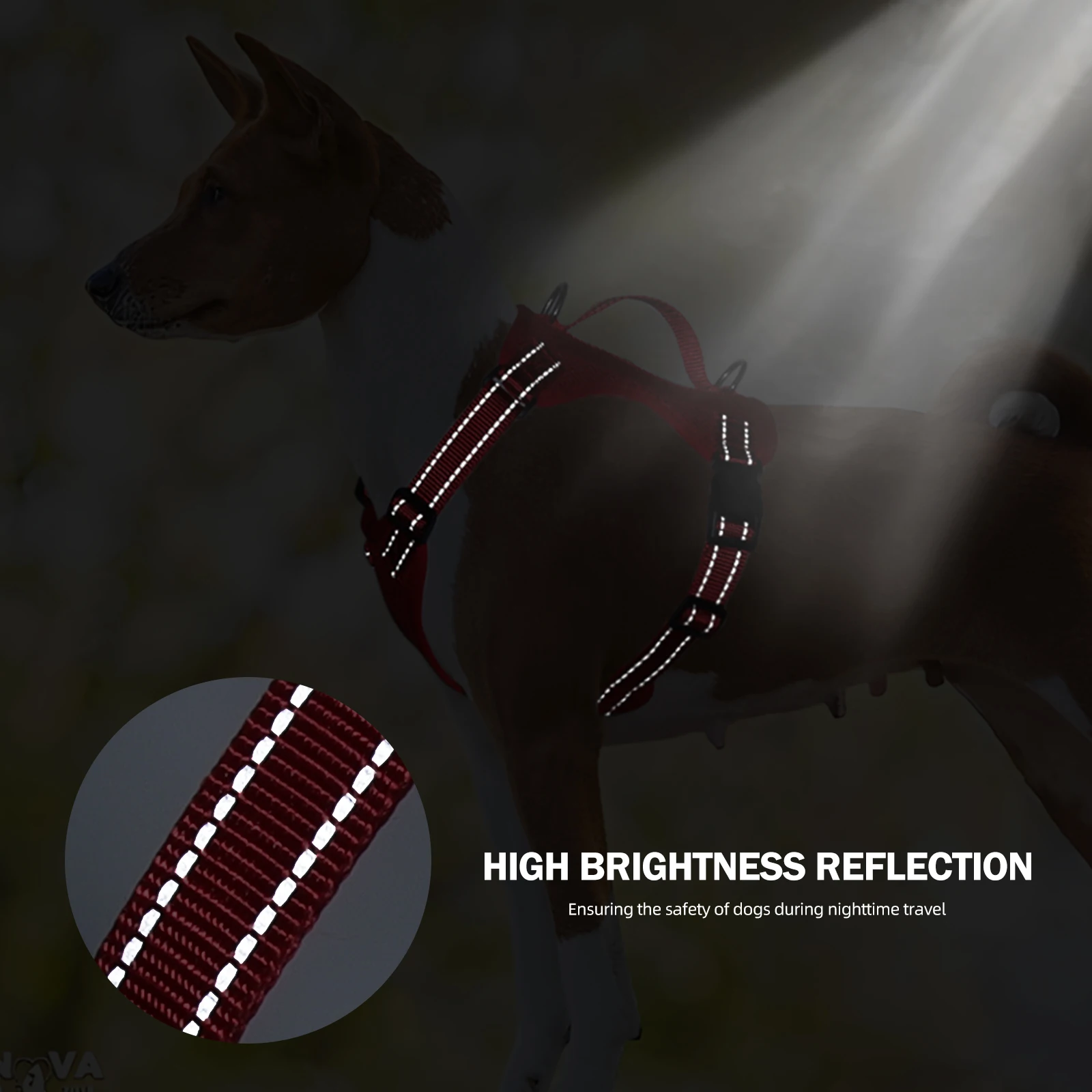 Arnés táctico para perros pequeños, chaleco militar a prueba de Escape, ligero y transpirable para mascotas con correa gratis, ajustable y cómodo - imagen 4