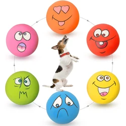 Pelotas de látex blandas para perros – Juguetes para mascar y jugar