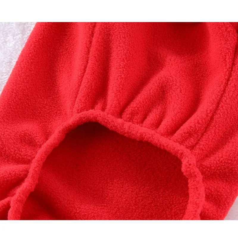 Ropa de lana para perros, monos de invierno, pijamas, disfraz, mono para cachorros pequeños y medianos, mono para perros Shih Tzu Chiwawa XS - imagen 2