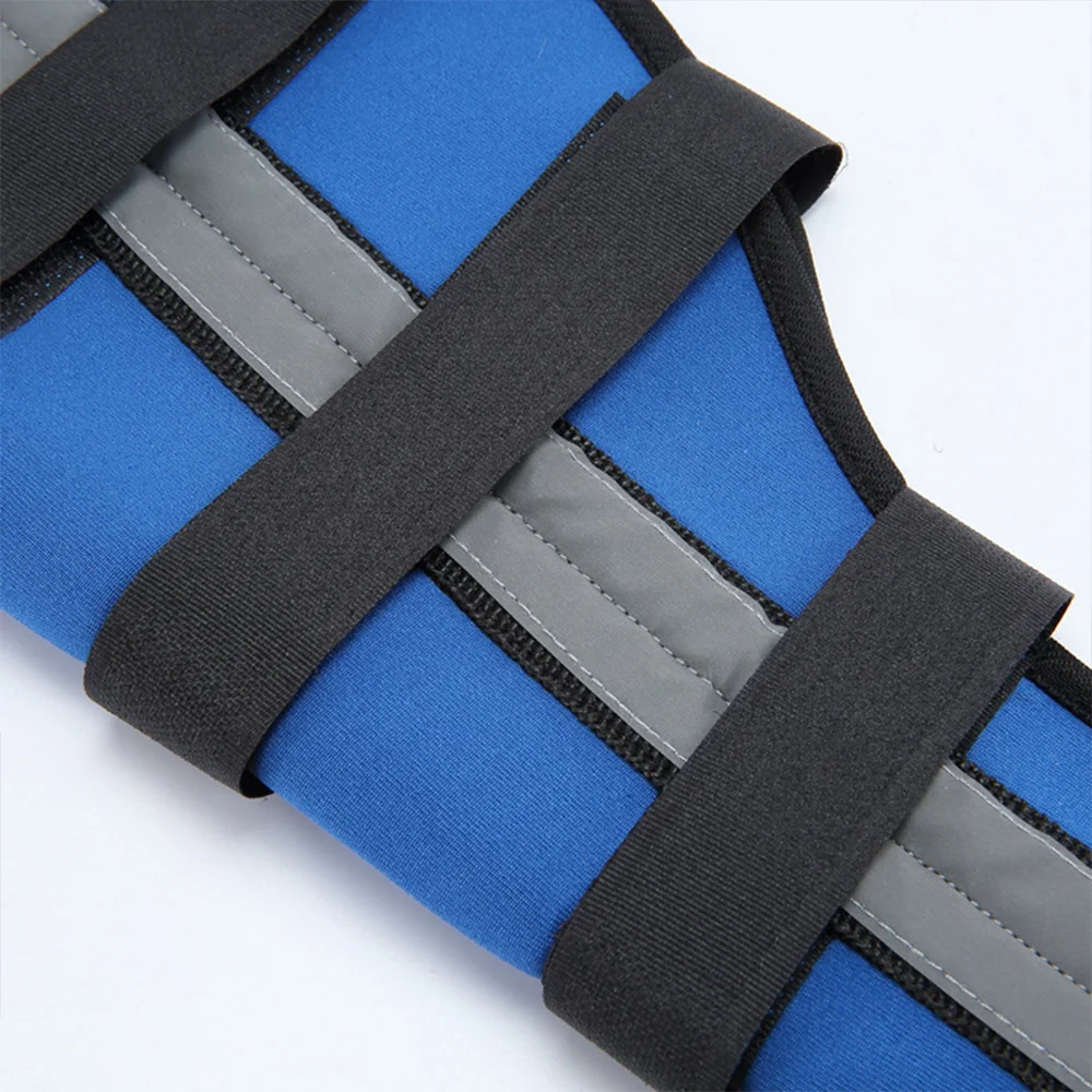2 uds rodillera para perro para órtesis de perro pequeño mediano, rodilleras para mascotas, envoltura ajustable para piernas traseras, Protector de recuperación de lesiones, cuidado preventivo - imagen 5
