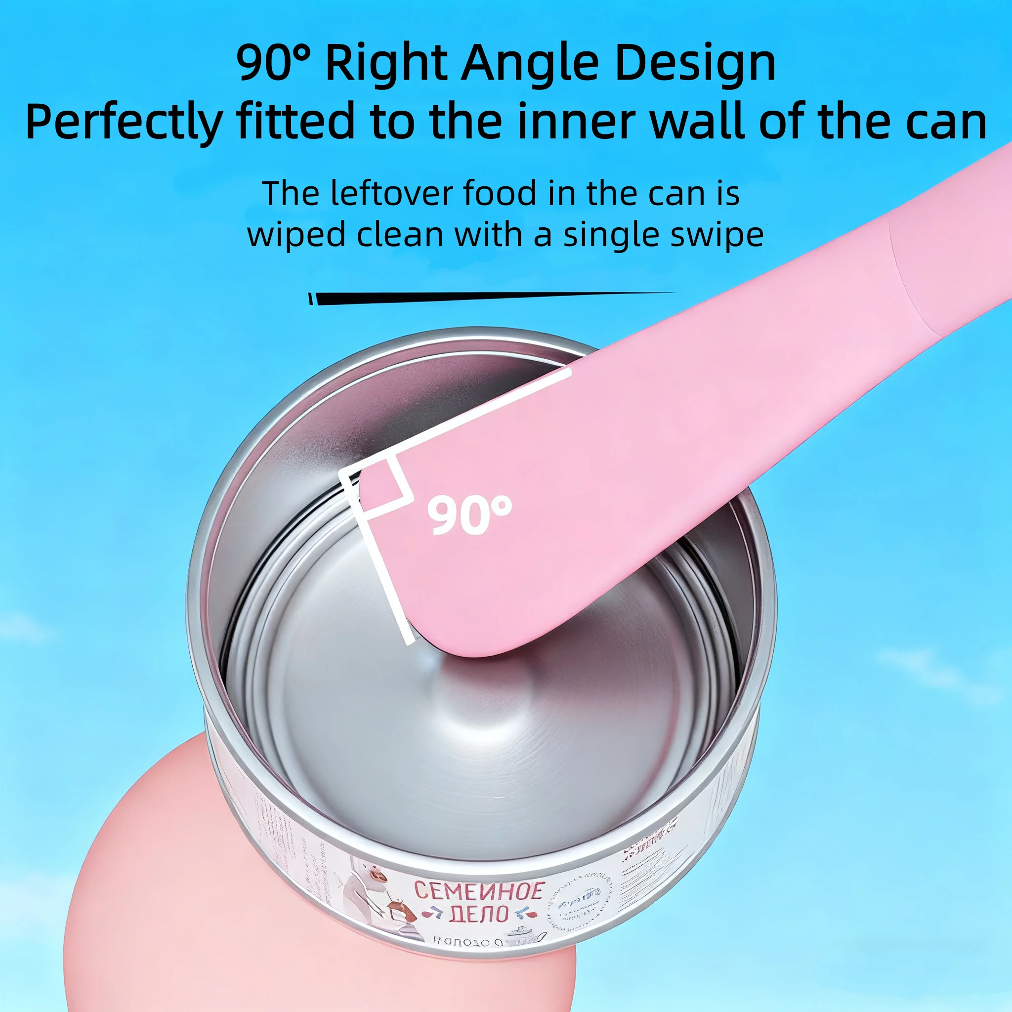 Cuchara de latas de mango largo para gatos, abridor de latas multifuncional para mascotas, cuchara de alimentación para gatos, abridor de tapas para latas de gatos. - imagen 3