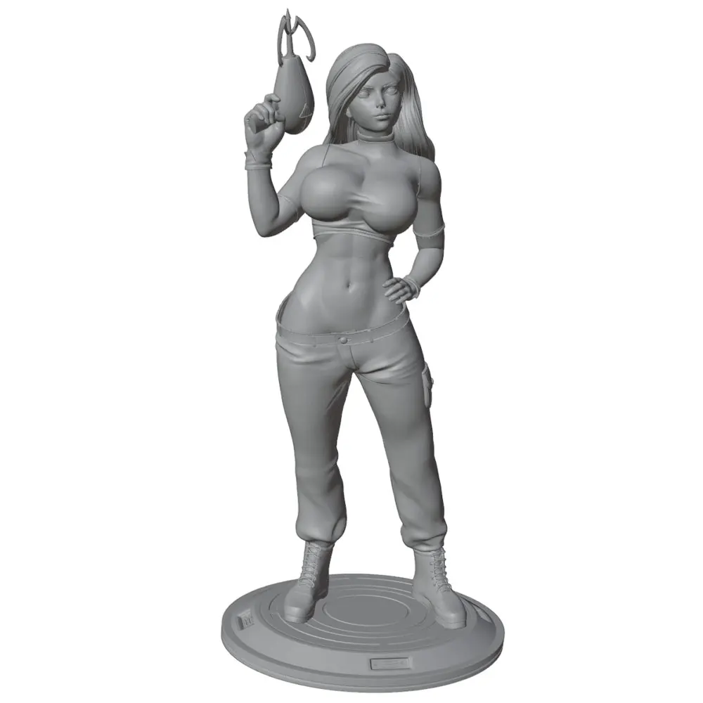 Miniatura de resina sin pintar para juegos de rol y coleccionismo - imagen 5