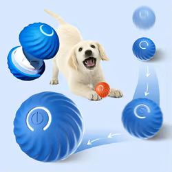Pelota rodante eléctrica para perros – Juguete interactivo antiestrés