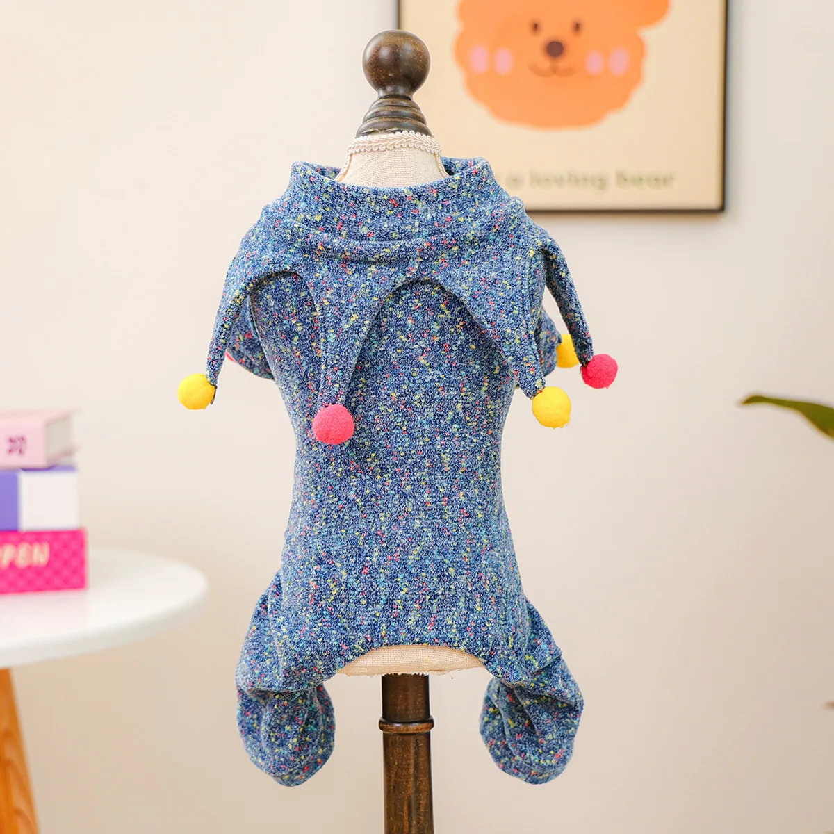 Suéter con capucha para perros – Ropa de invierno cómoda y moderna