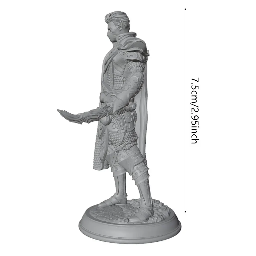 Miniatura de Guerrero con Espada – Modelo 1/24 para Coleccionar y Pintar - imagen 2
