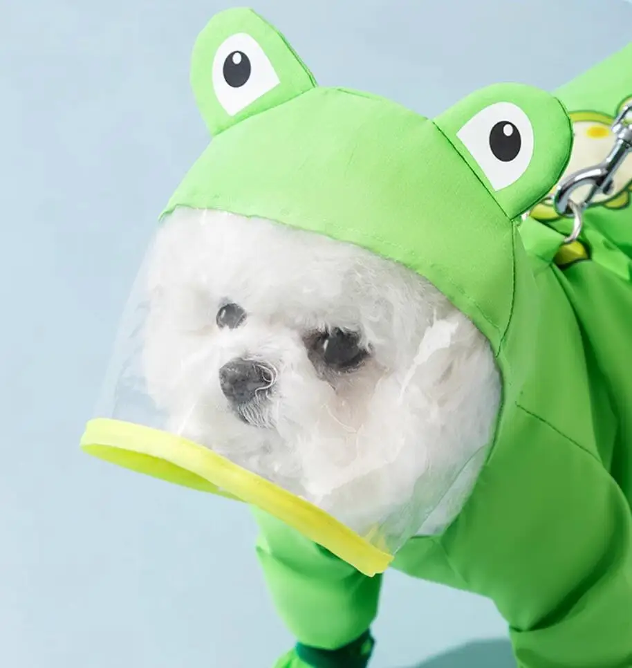 Chubasquero para exteriores para perros pequeños, impermeable en los cuatro pies, accesorios para mascotas, perros pequeños y medianos - imagen 3