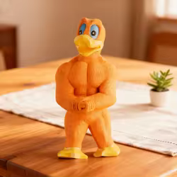 Juguete para perros con forma de pato/pollo, nuevo juguete para masticar para mascotas autojuego para aliviar el aburrimiento, juguete interactivo duradero para cachorros,