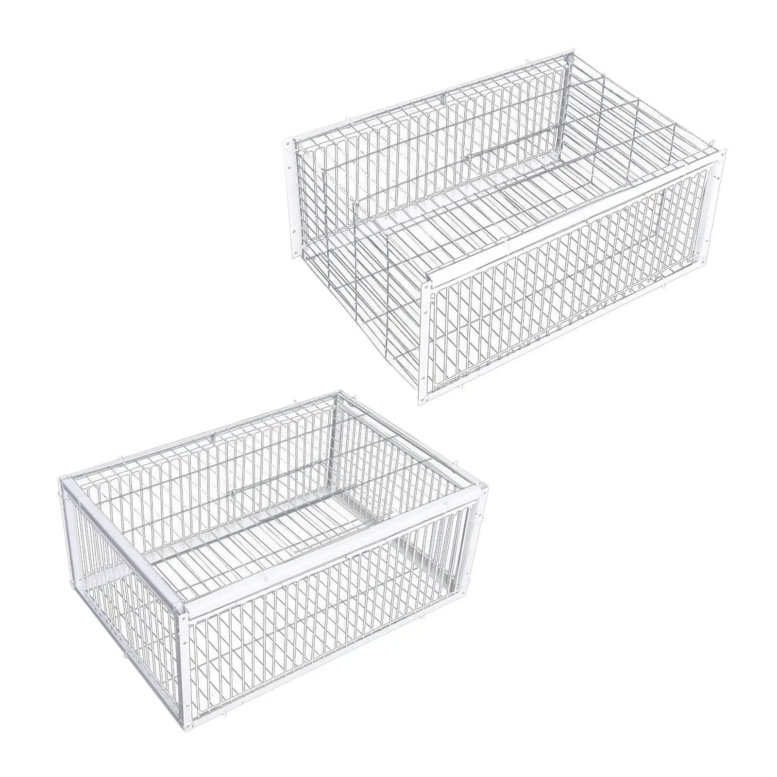 Pigeon Trap Cage Escape Proof 40x30x26cm Large Easy Assembly Pigeon Coop for Farms Warehouses Meat Pigeons Gardens Garages