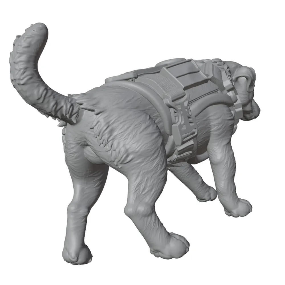 Miniatura Labrador Retriever de resina – Figura pintable coleccionable - imagen 3