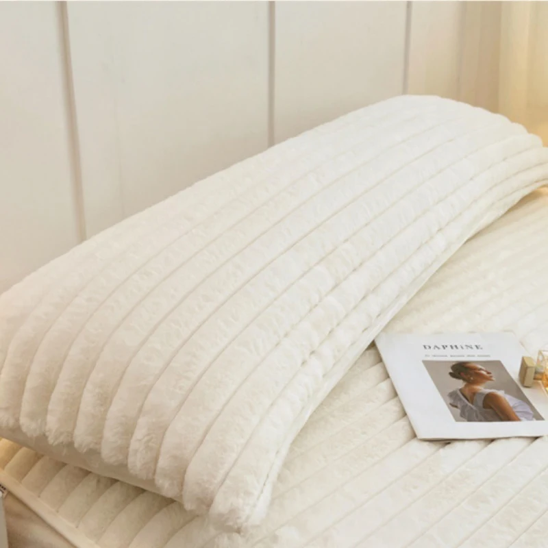 Funda de almohada felpa extensible sin relleno para gatos y perros