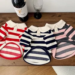 Chaleco algodón rayas para perros pequeños y gatos – Chihuahua Bichón