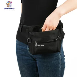 Bolsa de golosinas para perros con apertura magnética y clip ajustable