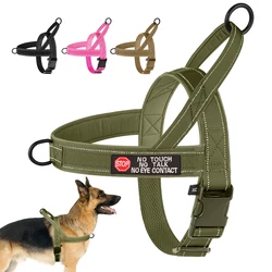 Arnés reflectante sin tirones para perros medianos y grandes