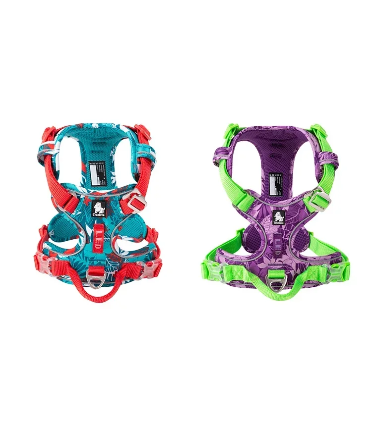 Winhyepet-chaleco reflectante para mascotas, arnés para perros con mango Vertical, chaqueta de entrenamiento ajustable para perros pequeños y grandes - imagen 4