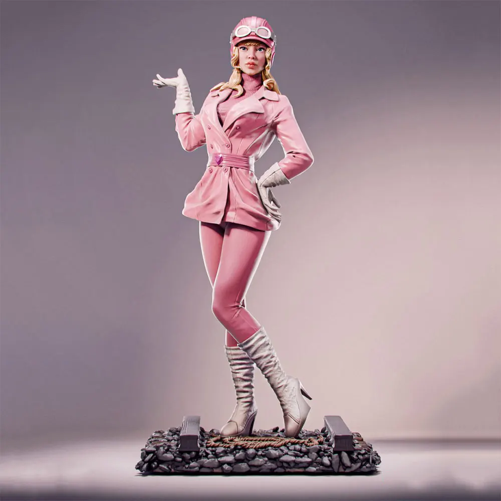 Figura de piloto 1/24 en resina sin pintar 75 mm para rol y coleccion - imagen 5