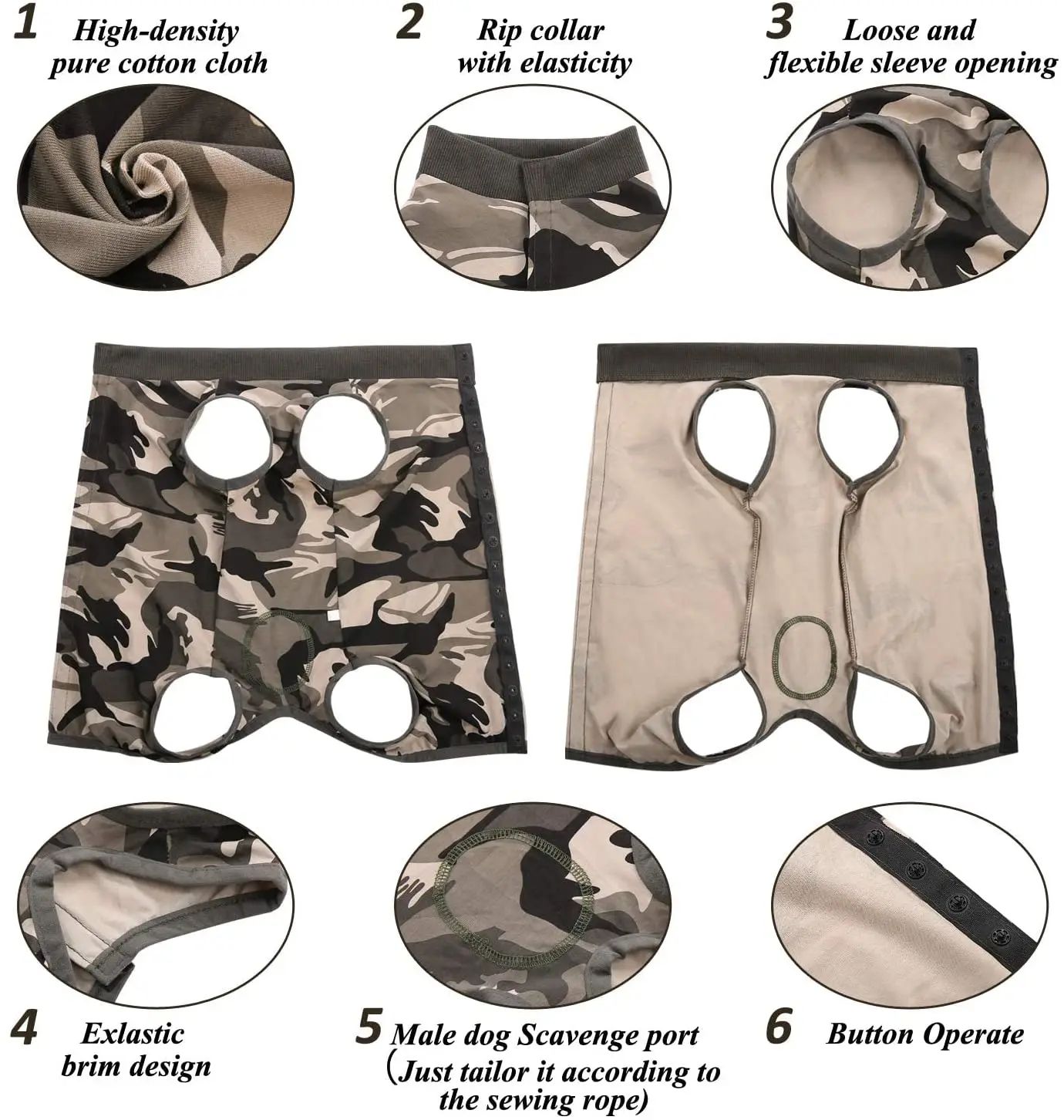 Ropa para gatos, traje de recuperación para después de la cirugía, para heridas abdominales quirúrgicas, cuello electrónico y chaleco corporal alternativo para mascotas con cono - imagen 4