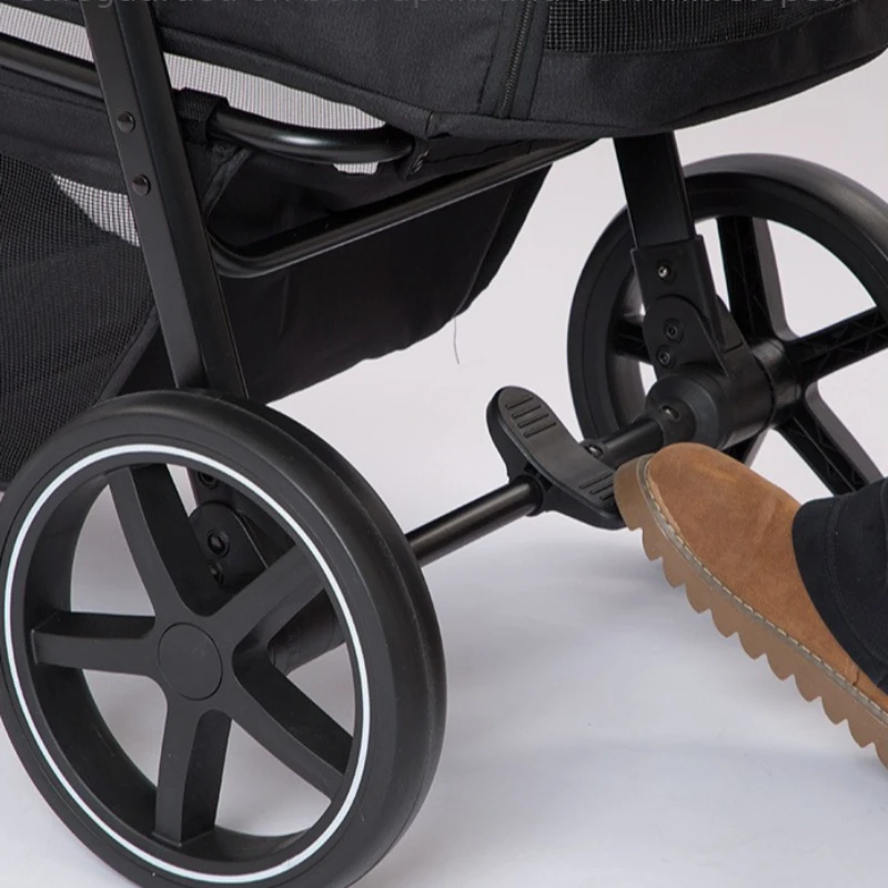 Transportín plegable con ruedas para gatos y perros pequeños - imagen 5