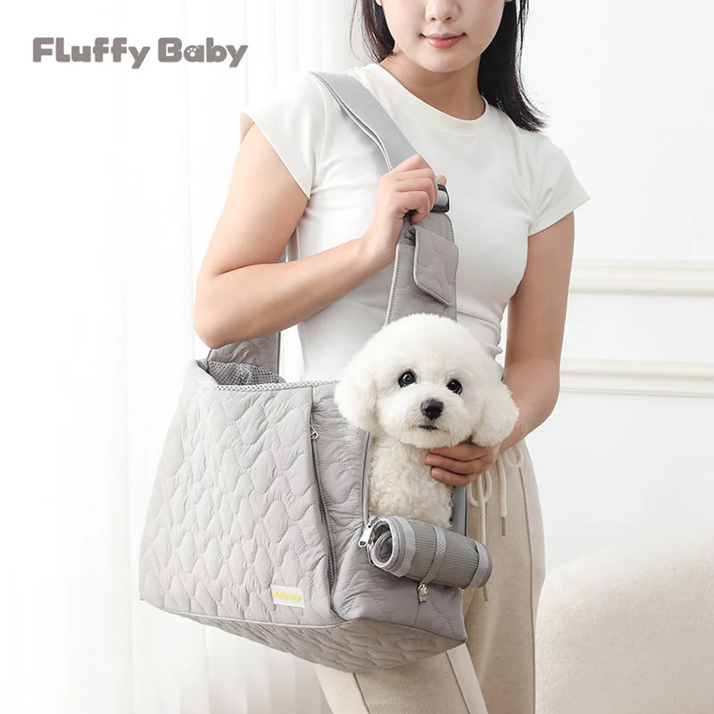 Bolso de hombro para gatos y perros – estilo coreano, cómodo y ligero - imagen 4