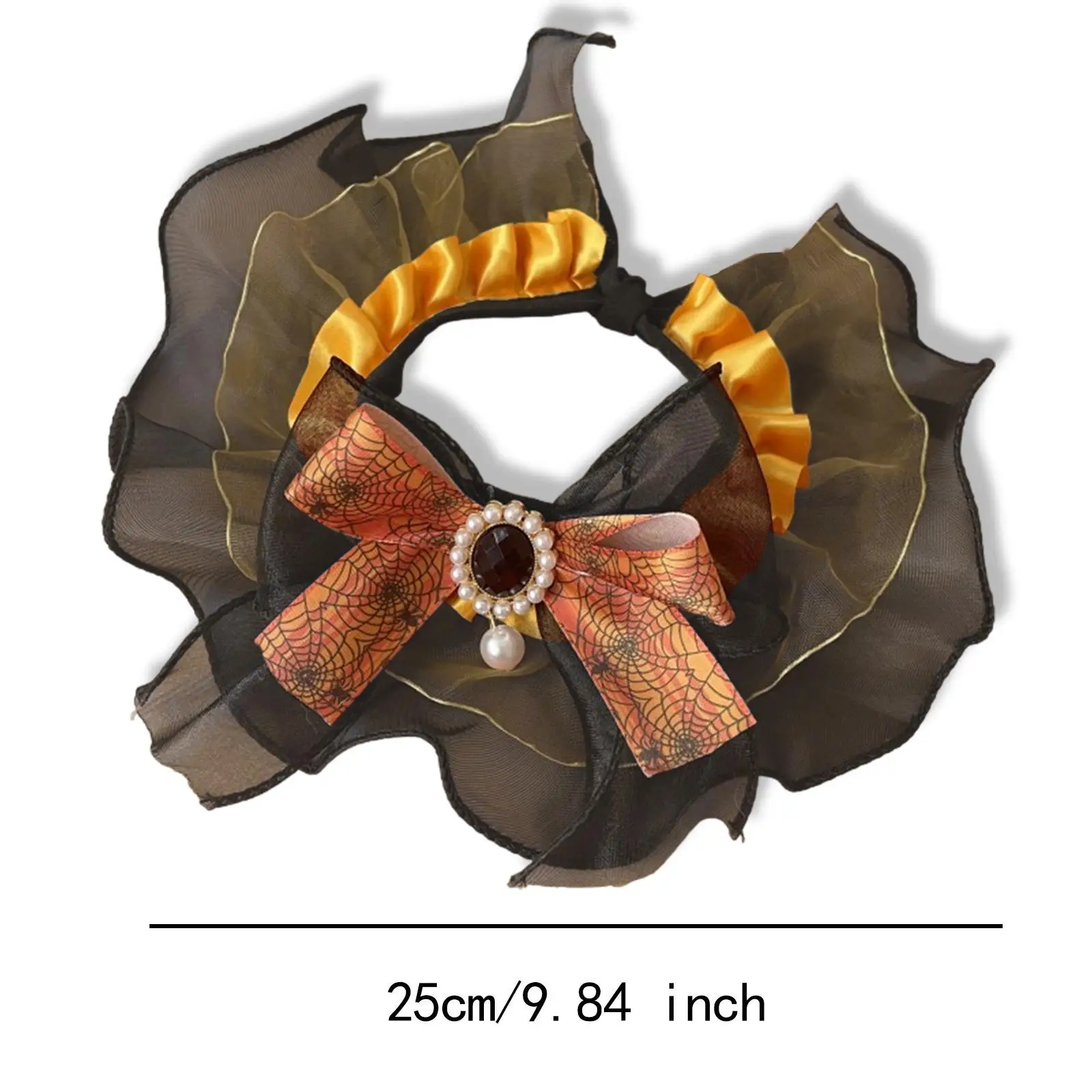 Halloween Cat Collar Neck Collar Holiday Neckwear for Party Holiday Festive