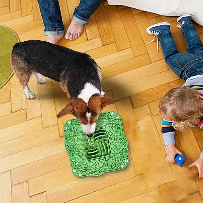 Cuenco plegable de silicona para perro, dispensador de golosinas juguete, resistente a las mordeduras, para el aire libre, cuenco de comida para perros de Eater lento - imagen 2