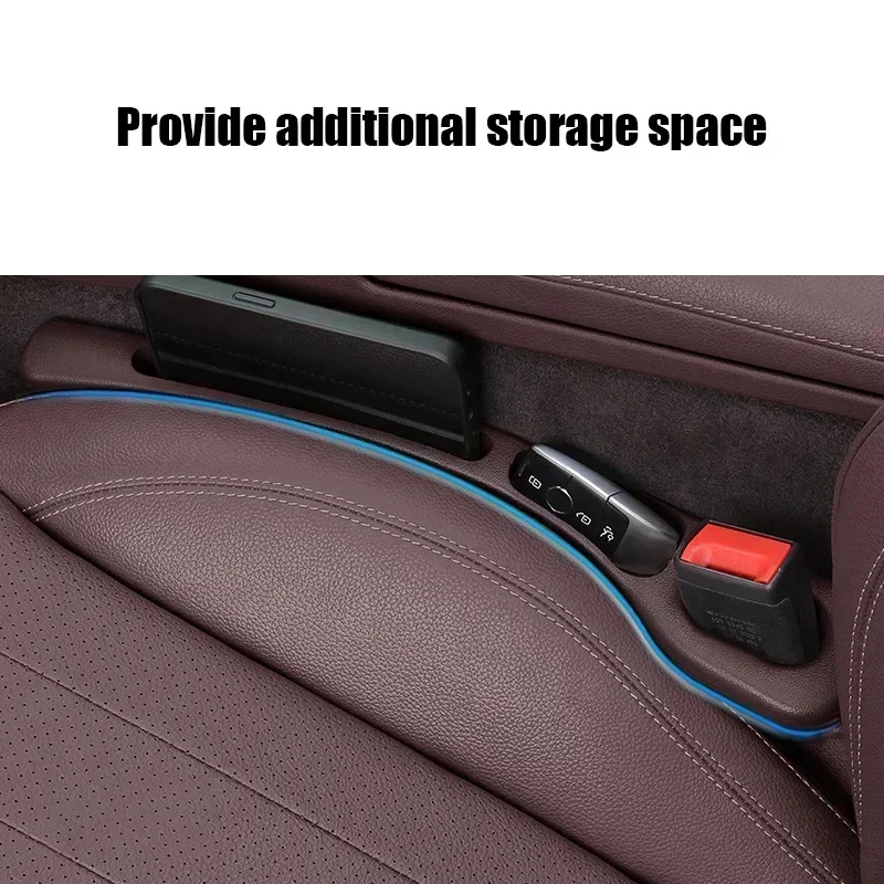 Tira de sellado a prueba de fugas para hueco de asiento de coche, caja de almacenamiento de costura, tira de llenado de asiento de conductor, universal aplicable a todos los coches - imagen 4
