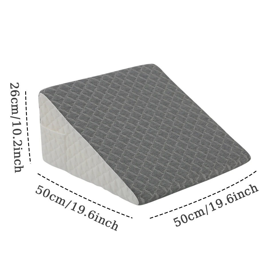 Almohada triangular cuña para perros y gatos – Alivio de piernas - imagen 2