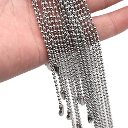 Etiqueta identificativa para perro con cadena de acero inoxidable – 60 cm