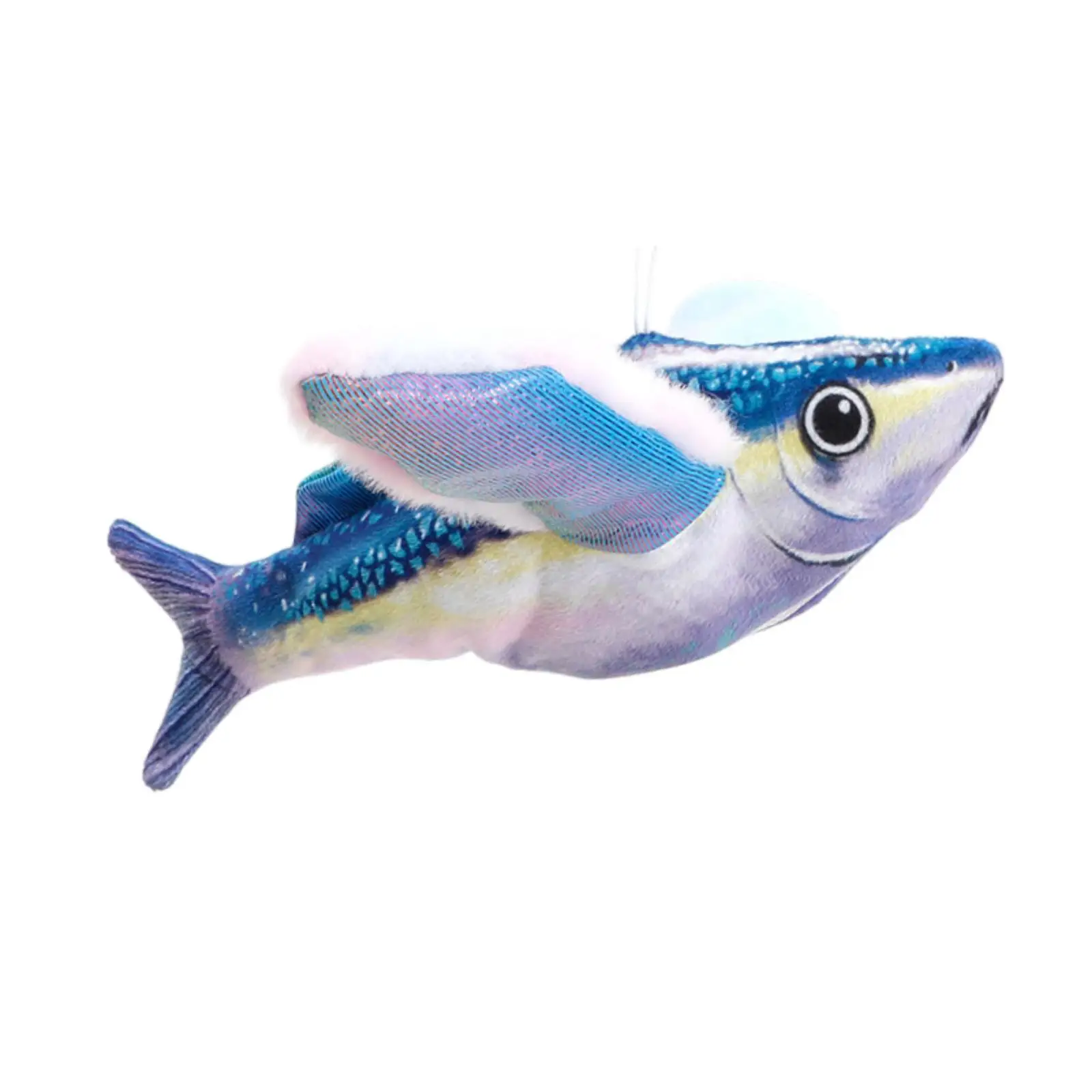 Flapping Fish Cat Toy Fun Catnip Kicker for Indoor Pets Interactive Cat Toy
