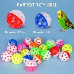 Bolas de campana para loro – Juguetes sonoros para jaula