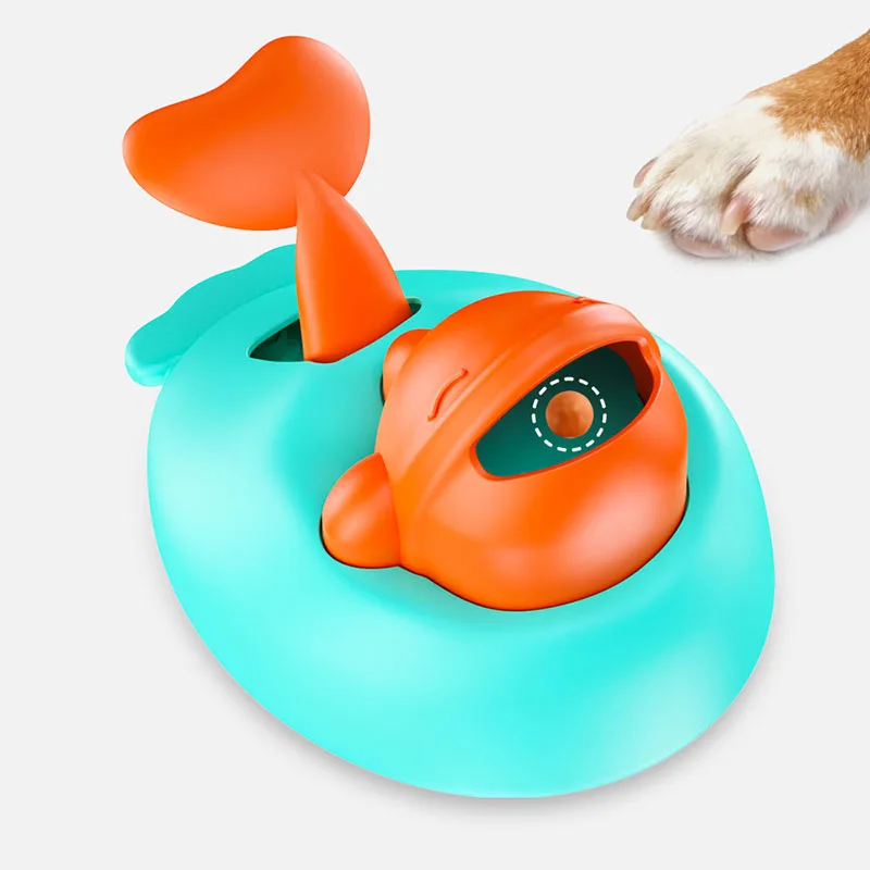 Juguete dispensador de comida para perros interactivo