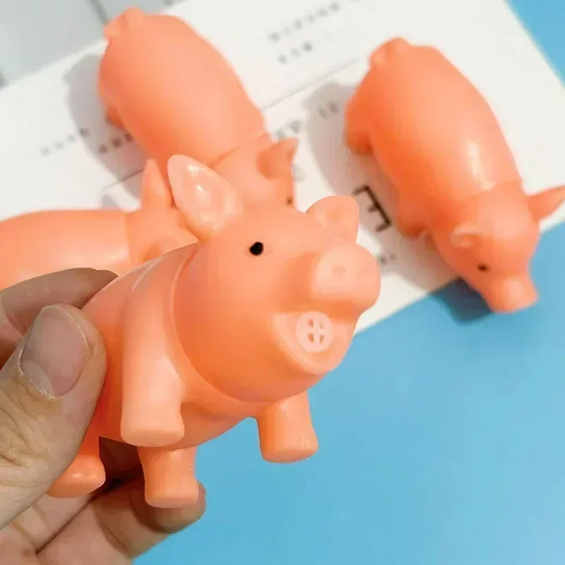 New Dog Sounding Toy Screaming Pig Pet Dog Toy Releasing Pig Squeeze Sound Dog Chew Toy Durable Pet Supplies - imagen 5