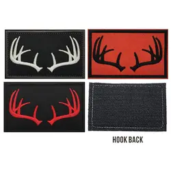 Parche bordado de caza con astas – Insignia para brazalete