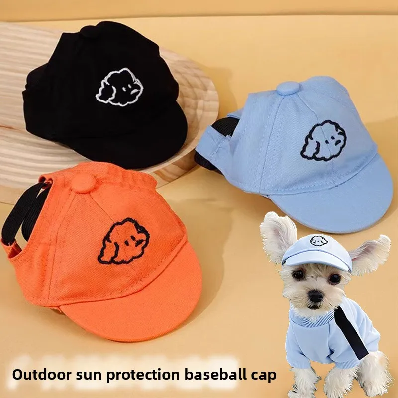 Gorra de béisbol para perros pequeños Corgi y gatitos – Uso exterior