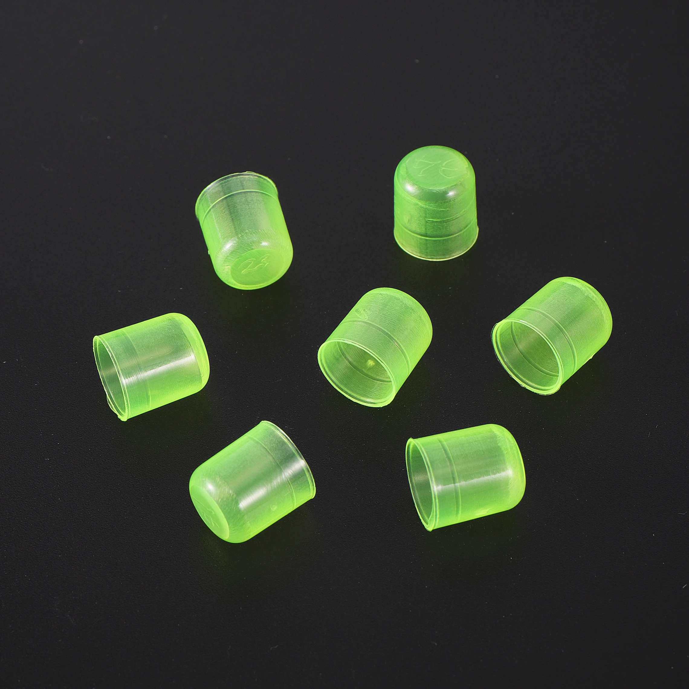 Tazas de celdas de reina de Apicultura, herramientas de gelatina real, jaula verde celular, suministros de Apicultura de cría trasera, 1000 Uds. - imagen 3