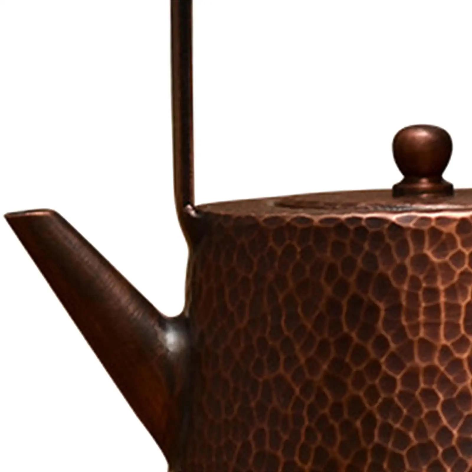 Copper Teapot 400ml Chinese Traditional Teapot Tea Maker Wrapped Handle Tea Kettle for Household Hiking Camping Hotel Kitchen Copper Teapot 400ml Chinese Traditional Teapot Tea Maker Wrapped Handle Tea Kettle for Household Hiking Camping Hotel Kitchen