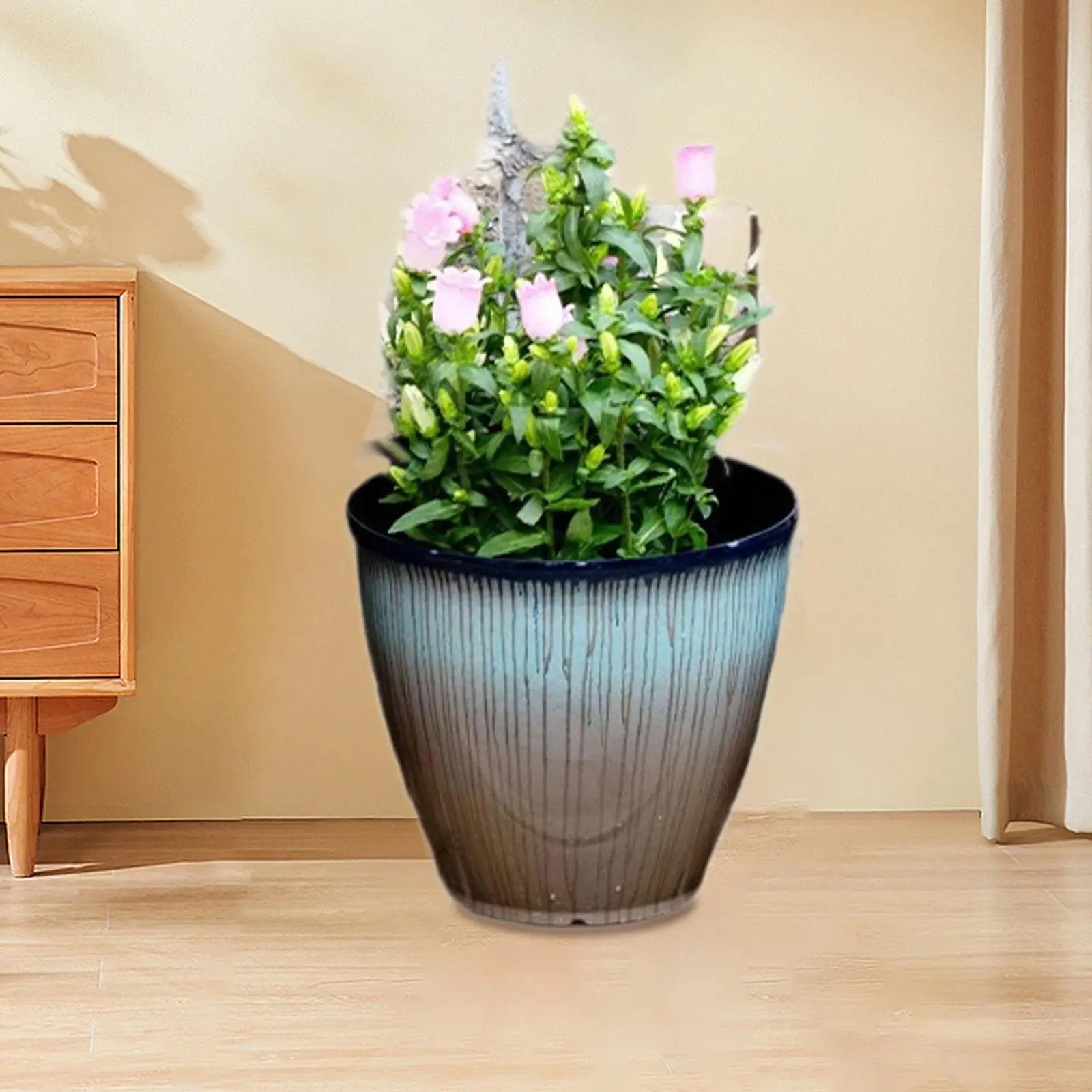 Flower Pot Bud Vase Gift Plant Organizer Decoration Table Centerpiece Outdoor Kitchen Desktop Office Home Plant Pot Flower Vase