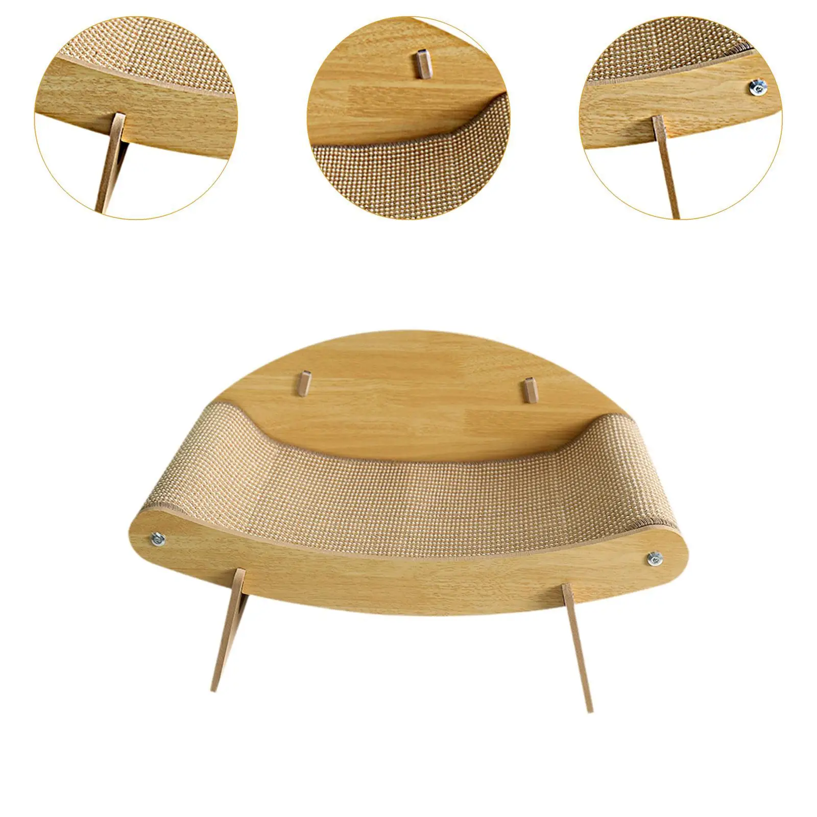 Cama tumbona para gatos, tumbona para gatos, sofá cama para conejos, molinillo de garras, cachorro