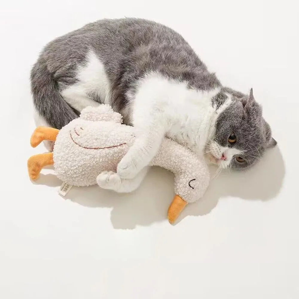 Juguete masticable de felpa para gatos, juguete molar resistente a mordeduras para aliviar el aburrimiento, material seguro no tóxico, juguete interactivo para