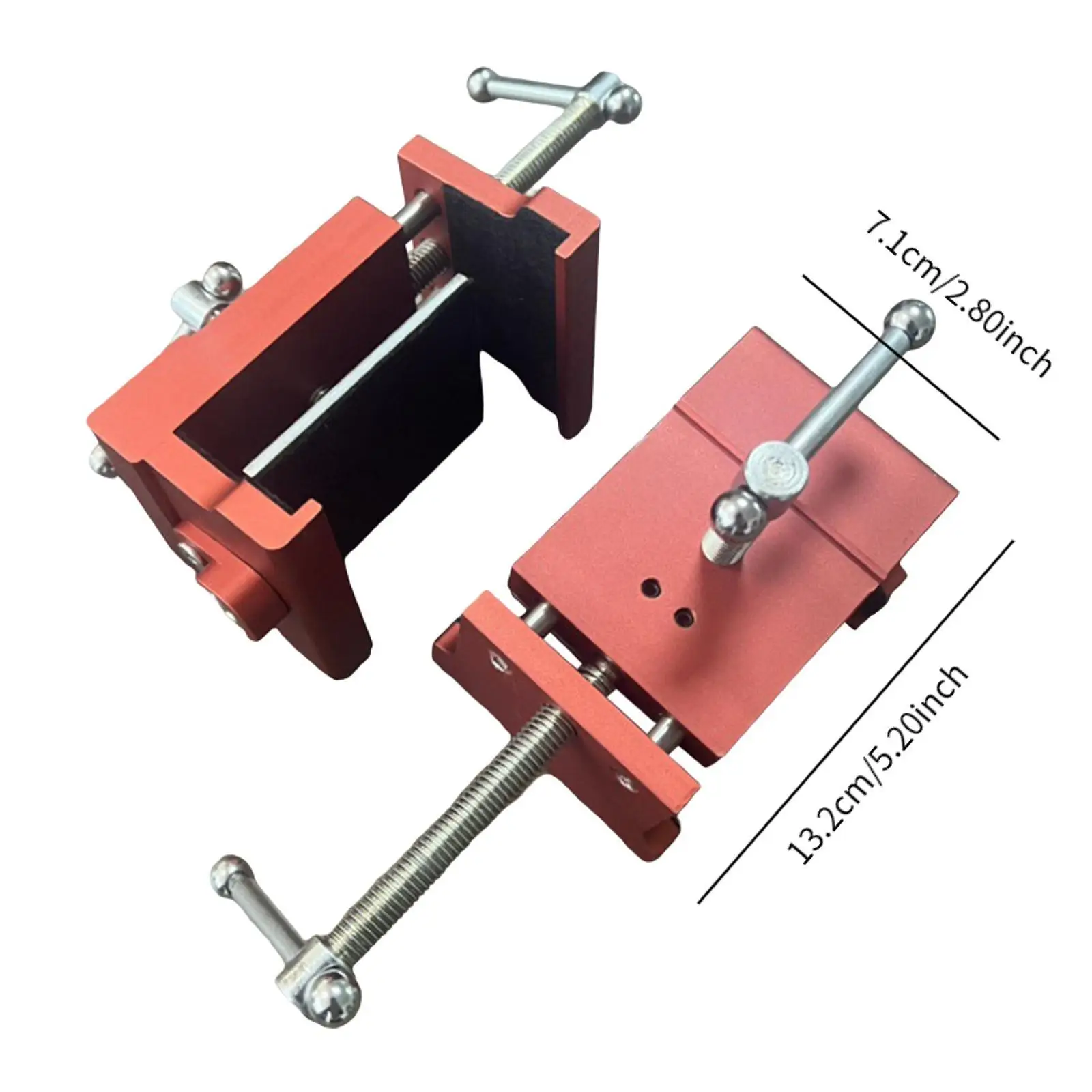 2Pcs Cabinet Clamps Sturdy Metal Carpentry Cabinet Tools Install Cabinet Tools Easy to Use Adjustable Cabinet Face Frame Clamps