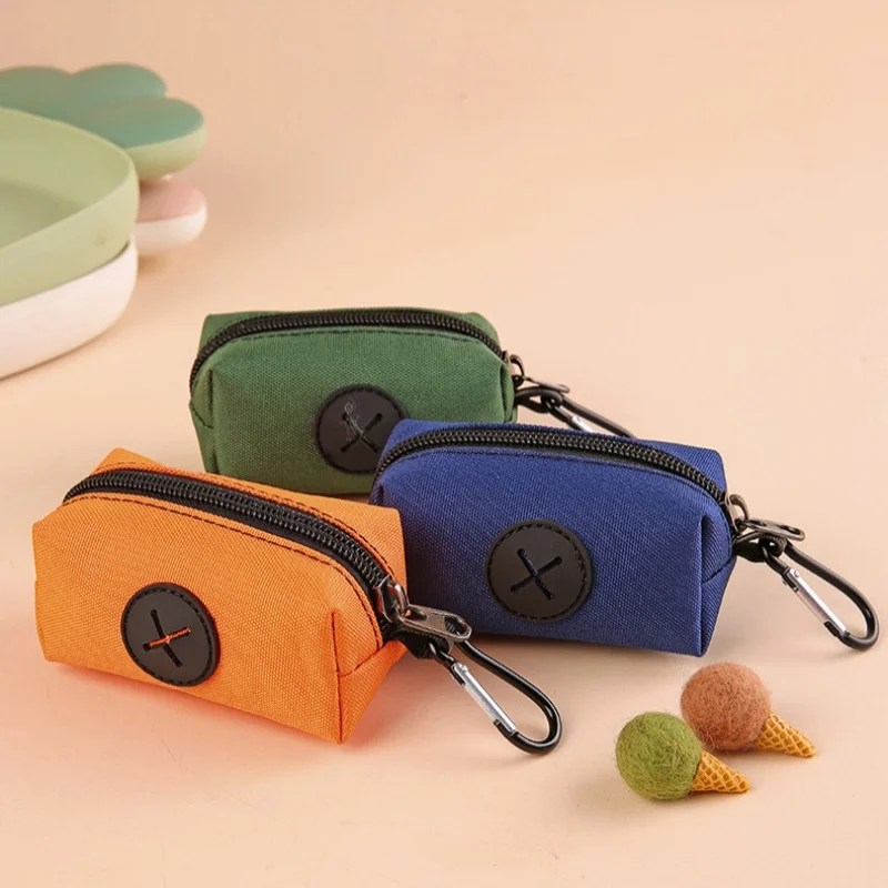 Dispensador bolsas para paseo de perros – Con mosquetón para recoligir caca - imagen 3