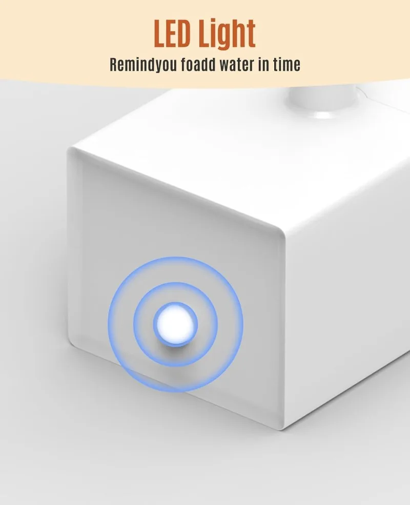 Bomba de repuesto con luz para fuente de agua para gatos, dispensador de agua para perros y mascotas, bomba de agua ultra silenciosa con cable de alimentación de 4,9 pies - imagen 4