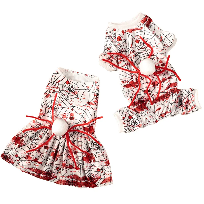 Disfraz de Halloween para perros y gatos, vestido para perros con alas, traje de fiesta, ropa bonita de Festival para perros