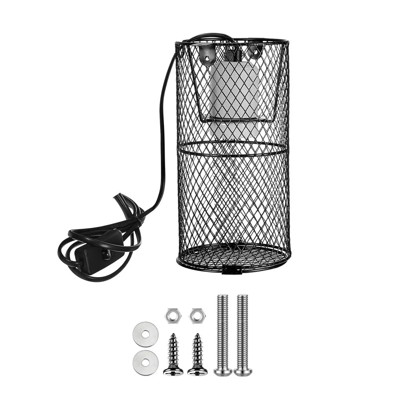 Reptile Light Fixture Multifunction Tortoise Heat Lamp for Tortoise Reptiles