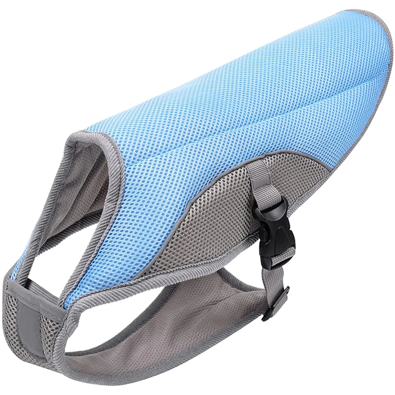 Chaleco de refrigeración para perros, chaqueta reflectante ajustable para exteriores, a prueba de sol, abrigo para mascotas, para perros pequeños, medianos y grandes - imagen 3