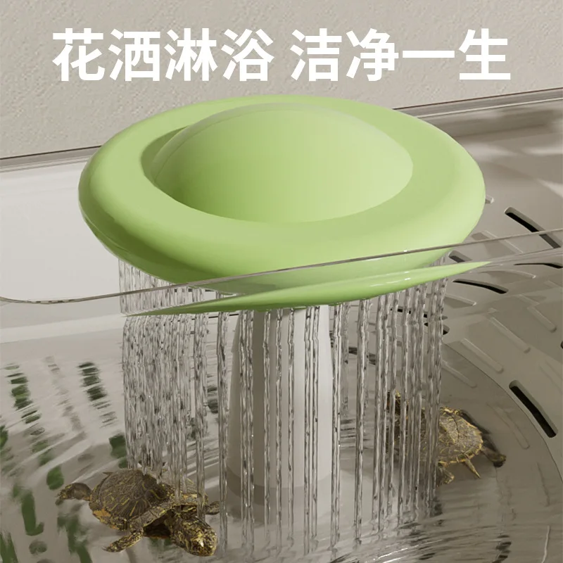 Tanque pequeño para tortugas, Villa grande de lujo, jaula para tortugas, caja de cría, tanque especial ecológico para tortugas - imagen 4