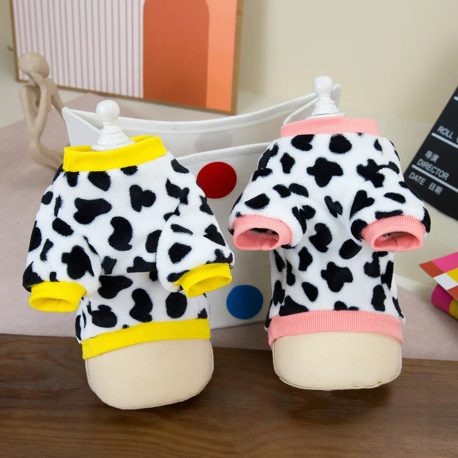 Ropa cálida de invierno para mascotas, chaqueta para perros pequeños y gatos, ropa de peluche para Chihuahua, disfraz de Bulldog Francés Shih Tzu, abrigos de Pug - imagen 3